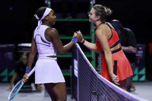 Tennis: Sabalenka o învinge pe actuala campioană, Coco Gauff, la Turneul Campioanelor
