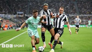 Meciul dintre Newcastle și Athletic la Champions League