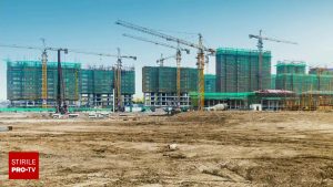 România înregistrează o dezvoltare accelerată: creșterea cu 58% a lucrărilor în construcții și contribuția de 8,2% a acestora la Produsul Intern Brut