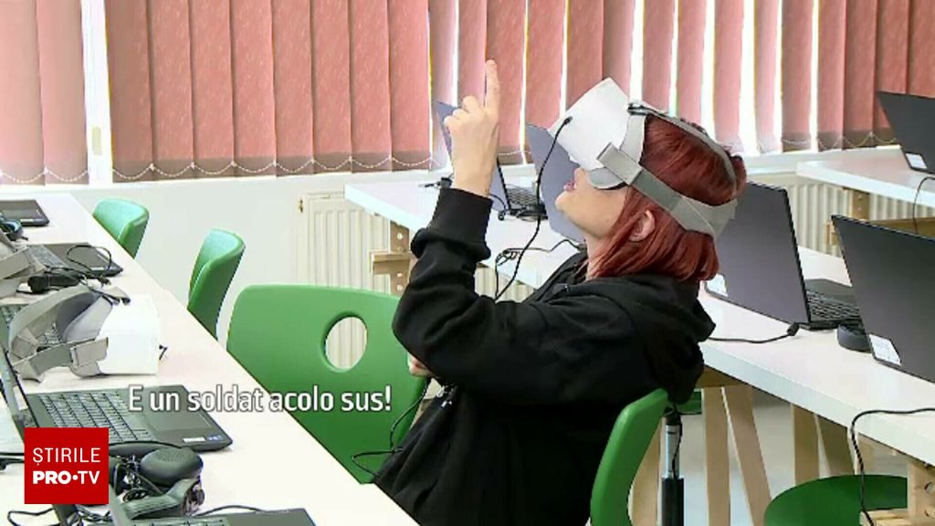 Învățământul din România se redă vie prin PNRR: o școală din Giurgiu oferă cursuri de istorie și geografie în labouratoare cu tehnologii de realitate virtuală