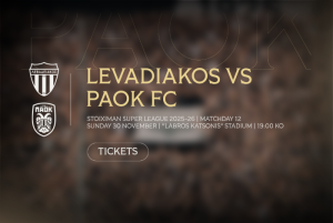 Bilete pentru Levadiakos – PAOK
