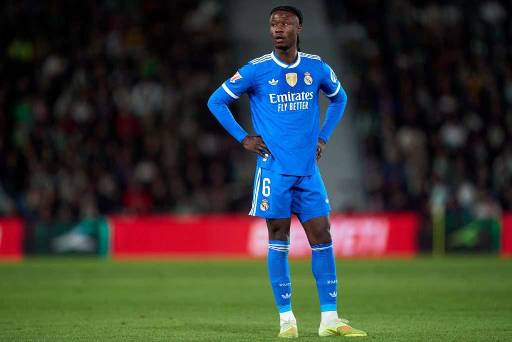 Why Eduardo Camavinga was taken off at half-time in Real Madrid's meeting with Olympiacos