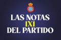 El 1×1 del RCD Espanyol