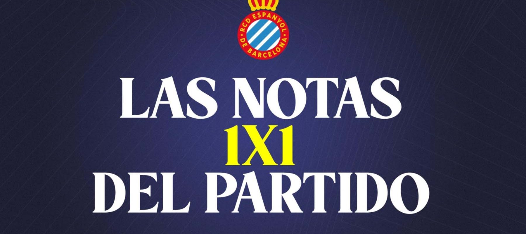 El 1×1 del RCD Espanyol