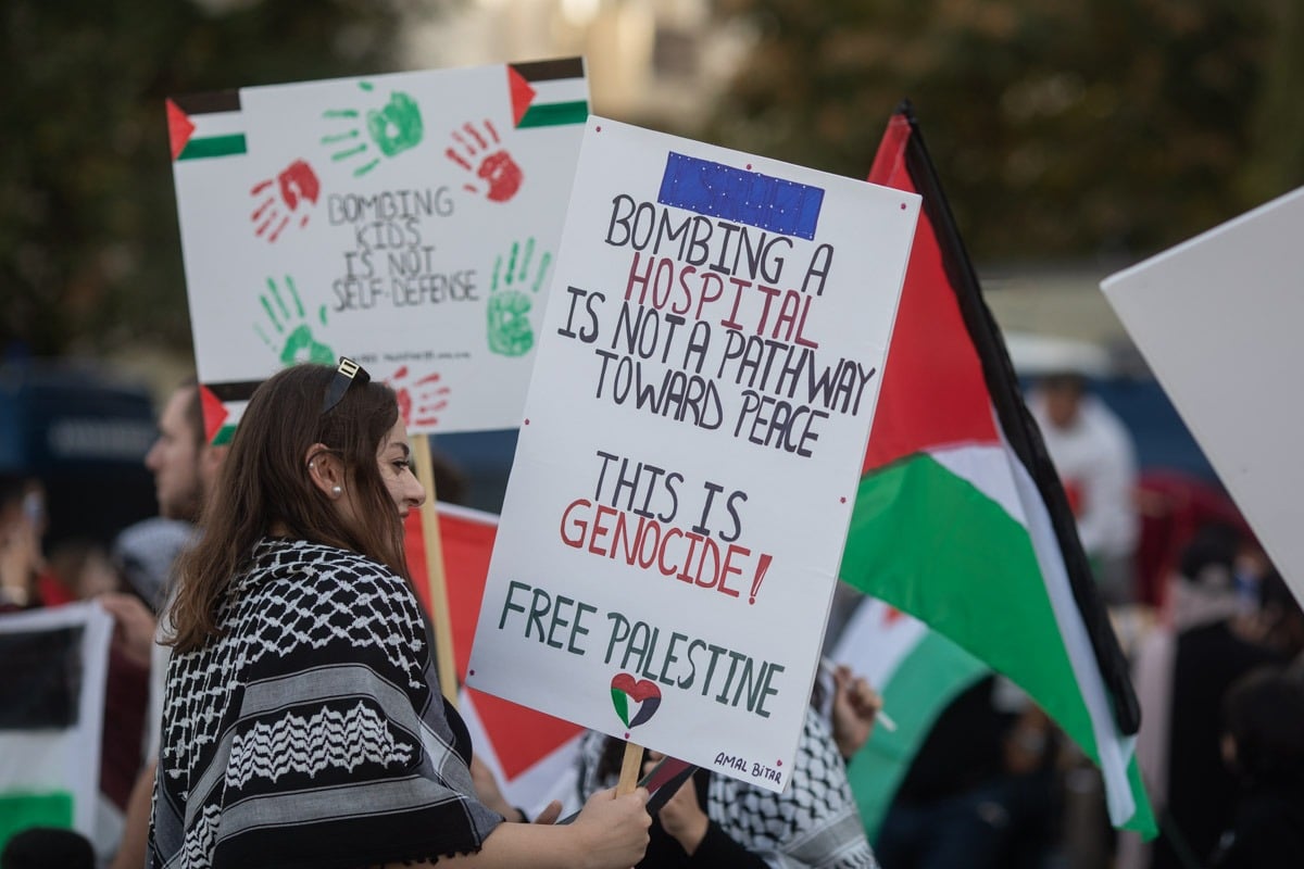 [ad_1] Un tribunal german a hotărât că manifestațiile pro-palestiniene au dreptul legal de a contesta existența Israelului