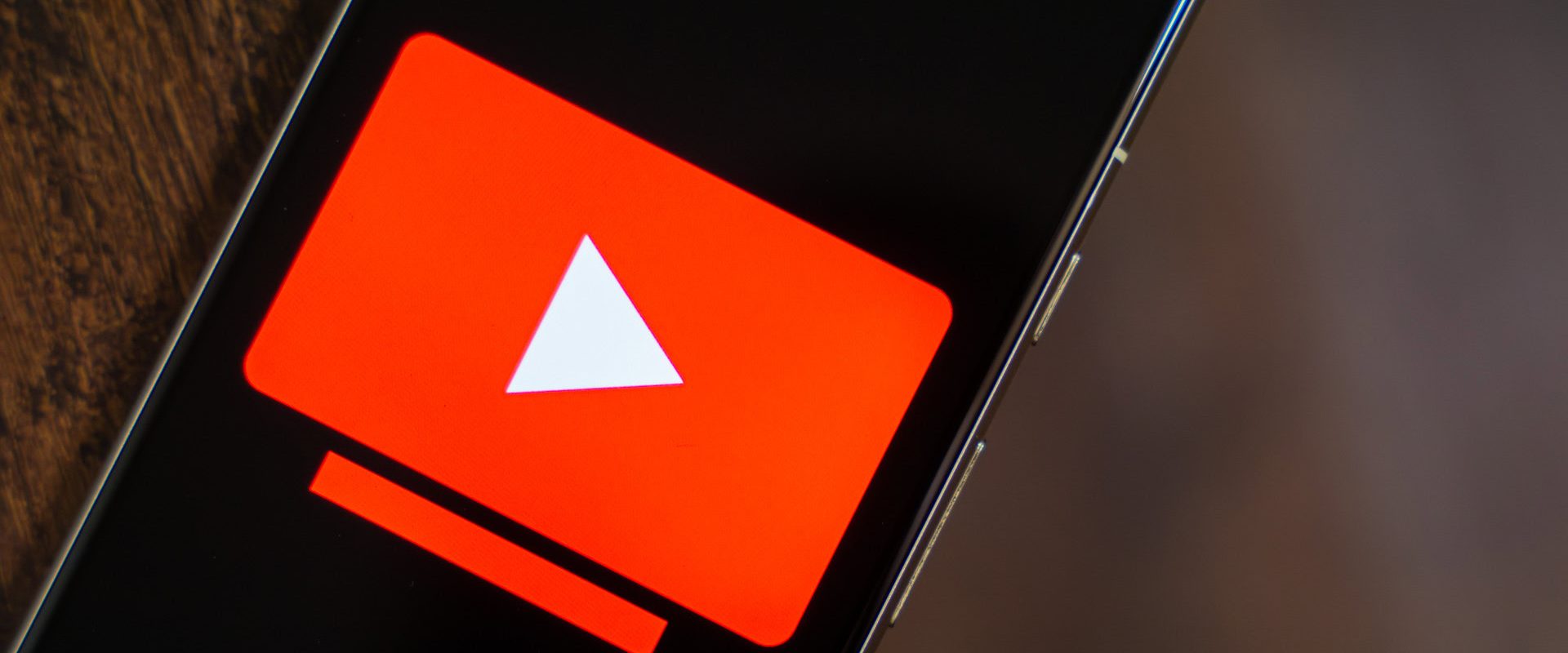 YouTube TV logo on smartphone stock photo (2)