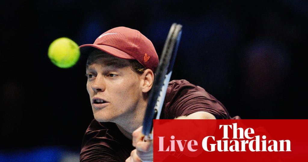 Jannik Sinner v Alexander Zverev: ATP Finals tennis – as it happened | ATP Finals