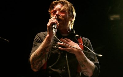 Jesse Hughes, le chanteur de Eagles Of Death Metal, lui aussi survivant du Bataclan