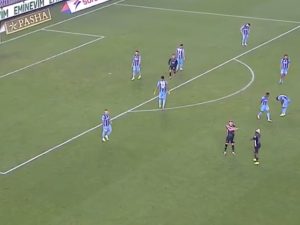 Ianis Hagi repetă gestul de trei ori după golul său din Turcia