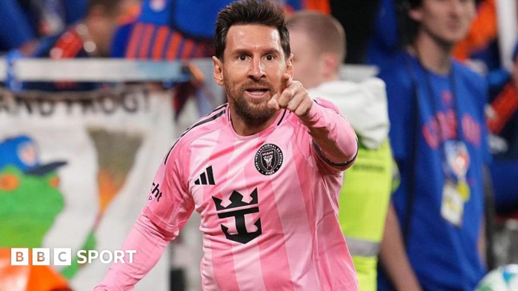 Lionel Messi bate record MLS în victoria lui Inter Miami cu 4-0 la Cincinnati.