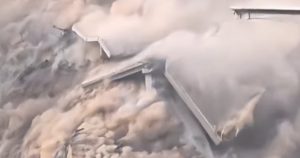 Prăbușirea unui pod recent inaugurat în China