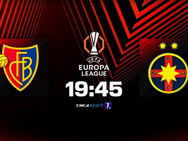 Basel – FCSB, în direct pe Digi Sport 1, de la 19:45