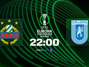 Meciul Rapid Viena – Universitatea Craiova, de la 22:00, pe Digi Sport 1