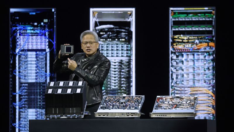 Nvidia beats earnings expectations, even as bubble concerns mount