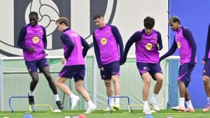 Probable once del Barcelona contra el Celta con un cambio forzado y una posible novedad.