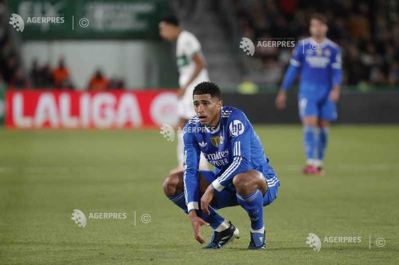 Real Madrid, remiză surprinzătoare cu Elche.