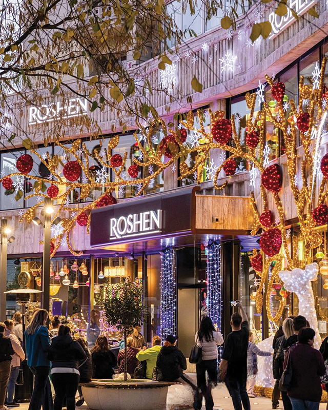 Brandul Roshen, deţinut de „regele“ ciocolatei din Ucraina, a deschis în zona...