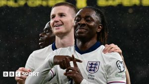 Saka și Eze marchează pentru England