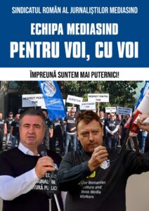 Sorin Torică, conducătorul sindicatului MediaSind TVR, împreună cu Cristinel Godinac, liderul Sindicatului Român al Jurnaliștilor MediaSind, îi vor reprezenta pe angajați în Consiliul de Administrație al SRTv.