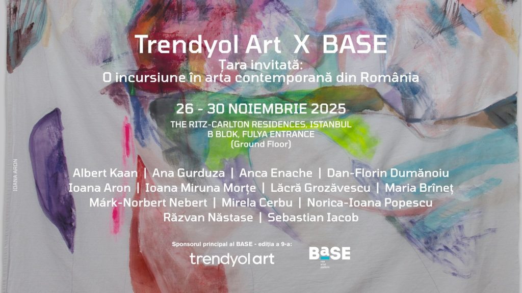 [ad_1] Treyol, principalul sponsor și partener cultural al expoziției din Istanbul, sprijină 13 artiști români emergenți aleși pentru a reprezenta România la unul dintre cele mai importante evenimente de artă contemporană din Turcia, care va avea loc în perioada 26-30 noiembrie