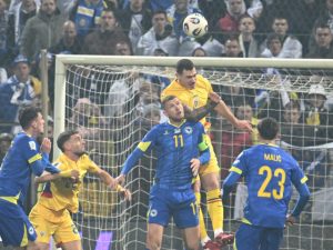 România, învinsă cu 3-1, pierde șansa la barajul de calificare.