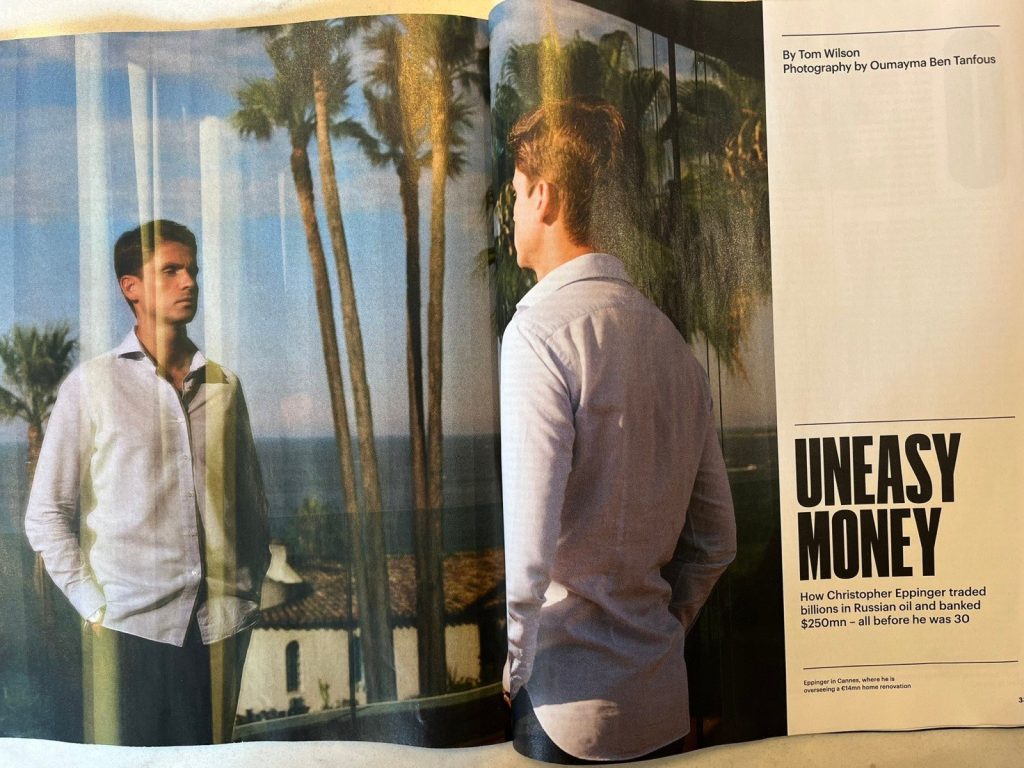 Cine este germanul Christopher Eppinger, în vârstă de 31 de ani, care a obținut 250 de milioane de dolari din petrolul rusesc și a deschis 300 de sticle de șampanie Cristal de ziua lui