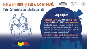 Pe prima zi a lunii decembrie, Clujul va deveni centrul literar al țării, printr-o sărbătoare dedicată literaturii române.