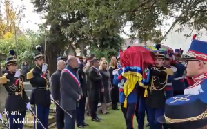 Rămășițele lui Grigore Alexandru Ghica, aduse din Franța cu o cursă Tarom