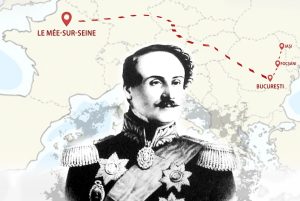 Rămășițele lui Ghyka vin în țară din Franța