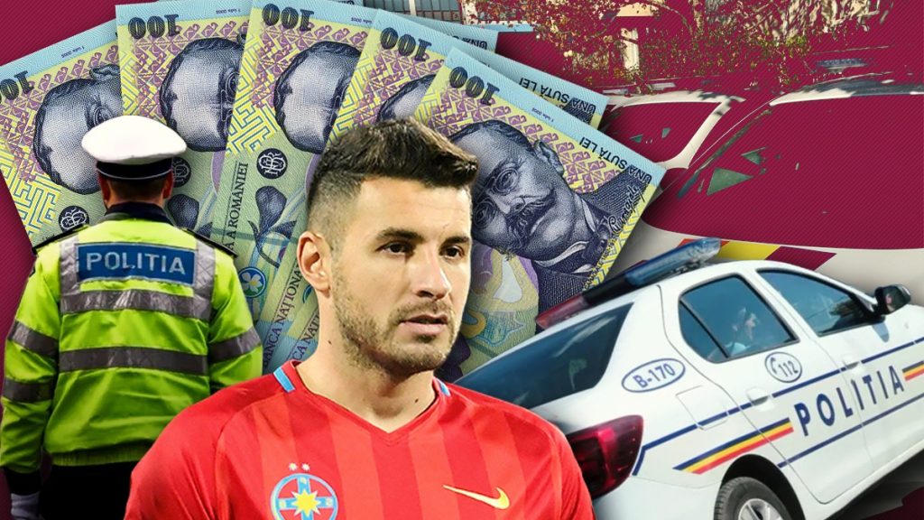 Fostul lider de la FCSB a dat mită unor polițiști de la Poliția Rutieră și a primit o pedeapsă severă: închisoare cu suspendare.