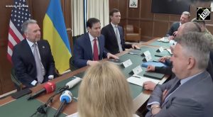 Video Rubio în faza inițială a discuțiilor cu delegația ucraineană asupra planului de pace american: scopul este facilitarea unei Ucraine independente și suverane