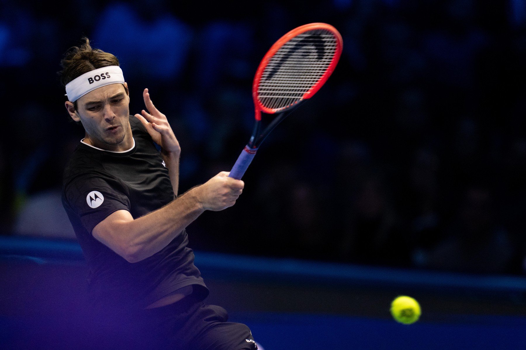 [ad_1] Jucătorul italian Lorenzo Musetti, afla la prima sa participare la Turneul Campionilor, a fost învins luni de către americanul Taylor Fritz cu scorul de 6-3, 6-4