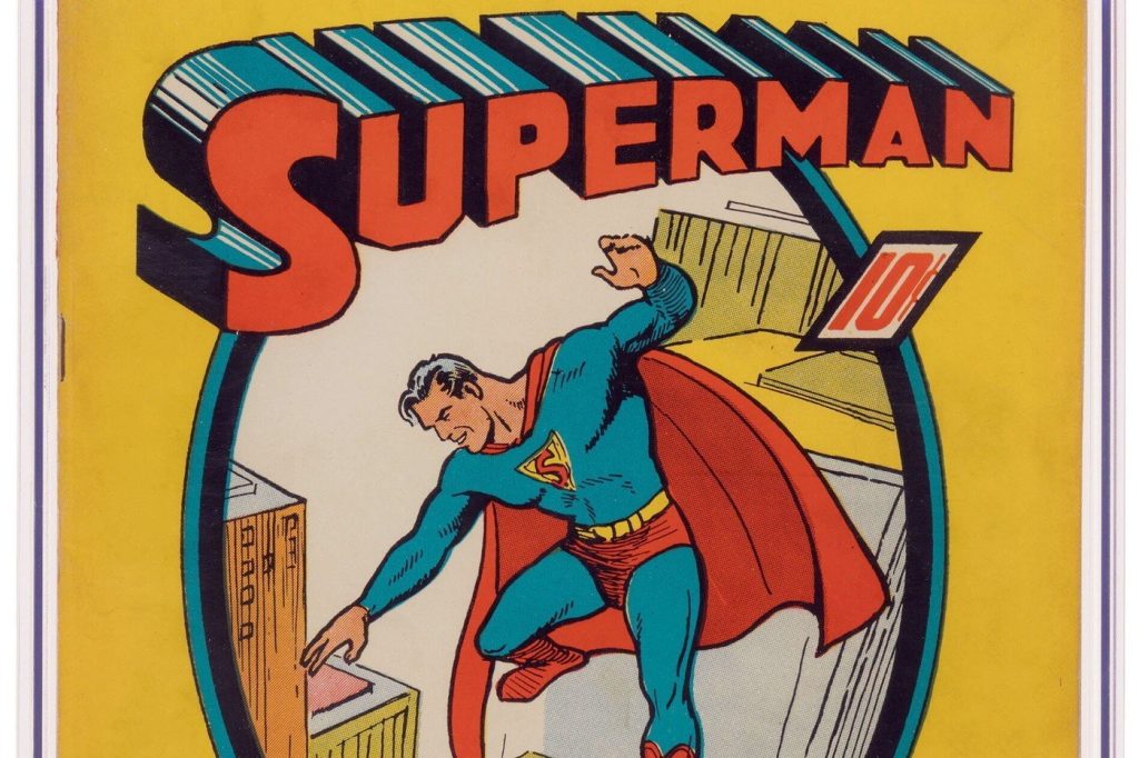Primul număr al seriei Superman, descoperit în podul unei case din California, devine cel mai valoros comic comercializat vreodată