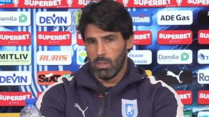 Declarațiile lui Filipe Coelho în cadrul primului său flash-interviu ca antrenor principal la Universitatea Craiova