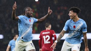 Jeremy Doku strălucește în victoria lui City cu 3-0 împotriva lui Liverpool