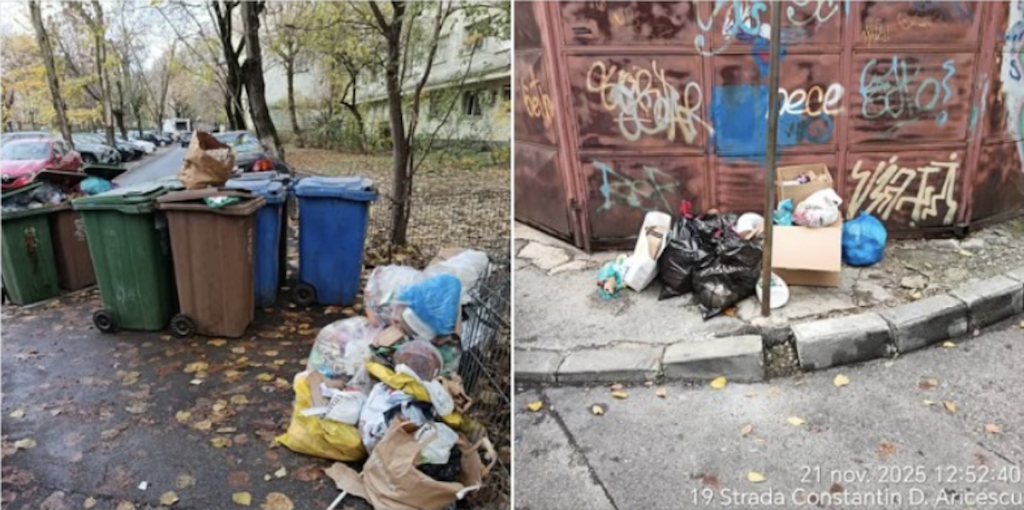Sector 1 | Romprest respectă angajamentul: străzile au fost acoperite de deșeuri neridicate. Care sunt motivele nemulțumirii companiei și ce răspuns oferă Primăria