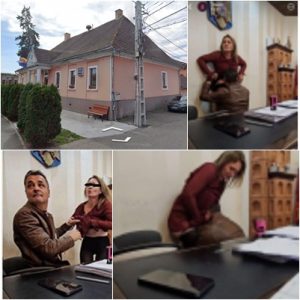 Scandal la Primăria Livezile: Imagini cu primarul și o angajată