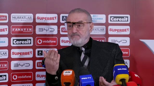 Gigi Becali a încercat să se ascundă, dar ulterior a vorbit deschis: ”Am spus că voi din respect!”