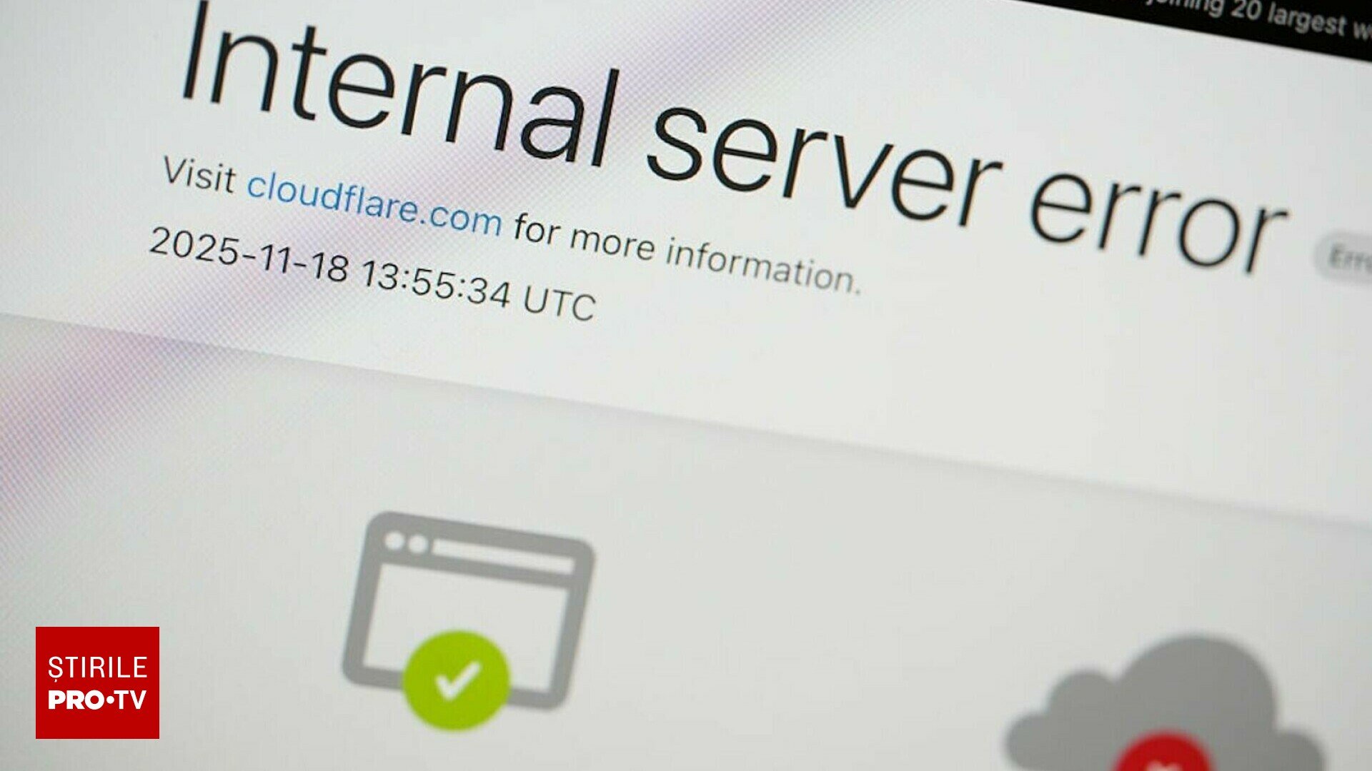 O nouă întrerupere la Cloudflare cauzează o pană la nivel global pe internet.