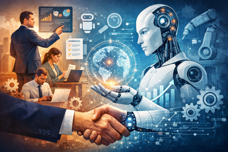 [ad_1] În contextul industriei serviciilor pentru afaceri din România, progresul tehnologic și adoptarea inteligenței artificiale (AI) devin factori esențiali pentru competitivitate