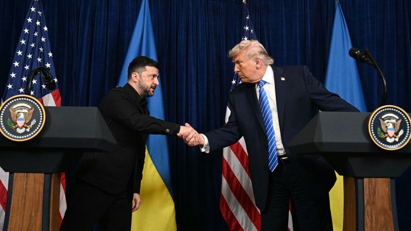 Live updates: Trump and Zelensky meet for Ukraine war talks