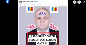Organizația evreiască europeană denunță intimidările și amenințările antisemite împotriva parlamentarului Silviu Vexler