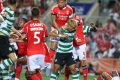 Benfica-Sporting: os onzes oficiais do dérbi