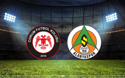 Çorum FK – Alanyaspor Maçının İlk 11’leri Belli Oldu!