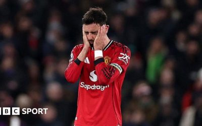 Manchester United skipper Bruno Fernandes after the 1-1 draw with West Ham