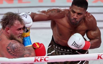Anthony Joshua knocks out Jake Paul in 6th round to win heavyweight fight