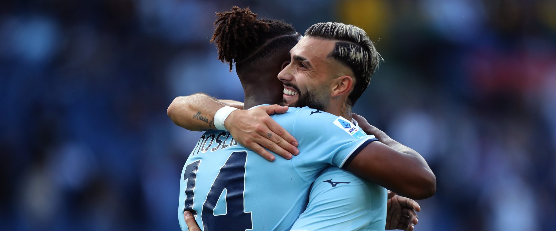 Tijjani Noslin and Taty Castellanos