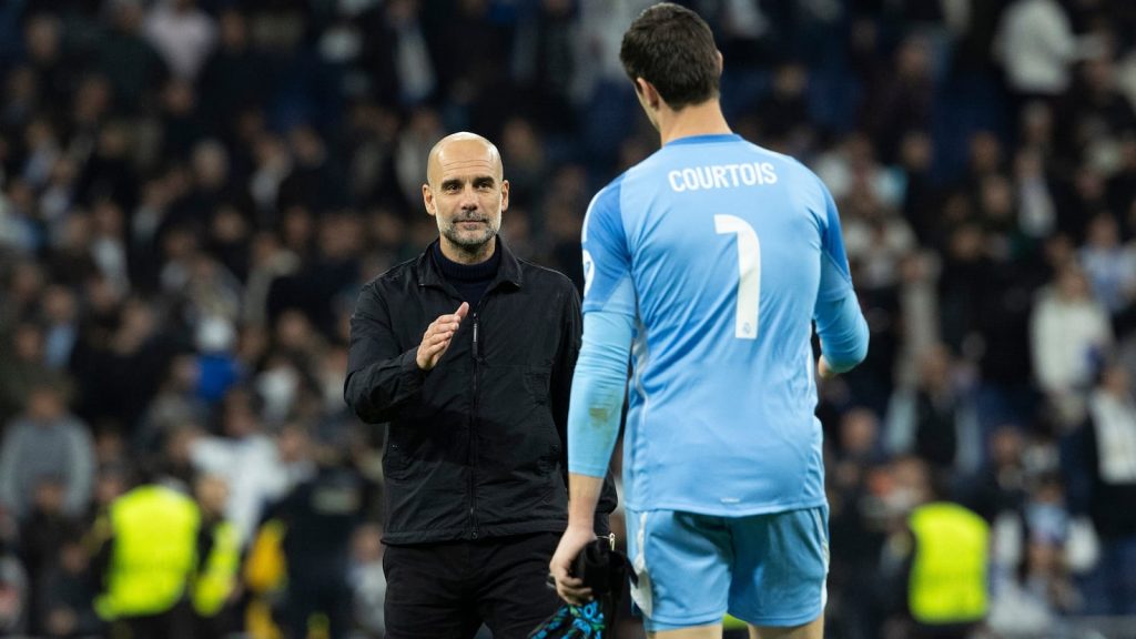 Guardiola: “Rüdiger merecía la segunda amarilla... pero el Bernabéu impone”