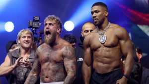 Transmisiune live: Jake Paul vs. Anthony Joshua azi online