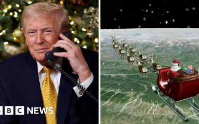 Where is Santa now? Trump answers kids' calls to Norad tracker